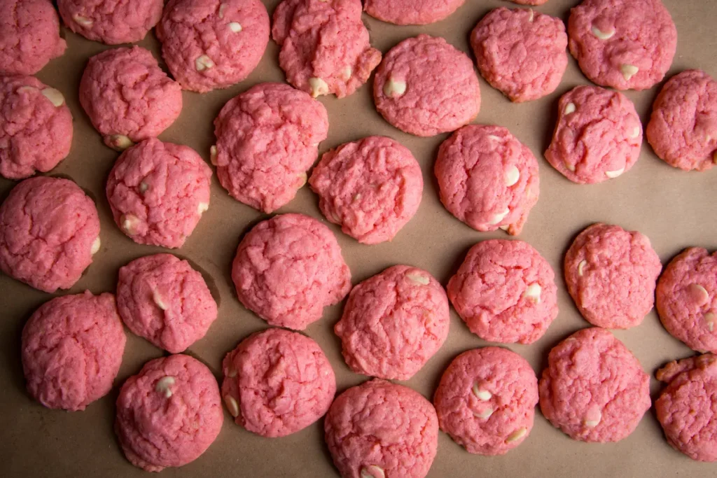 Assorted cake mix cookies ready to enjoy