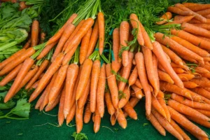 Comparing carrot carb content with other low-carb vegetables.