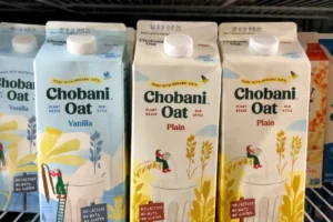 Chobani oat milk flavors assortment