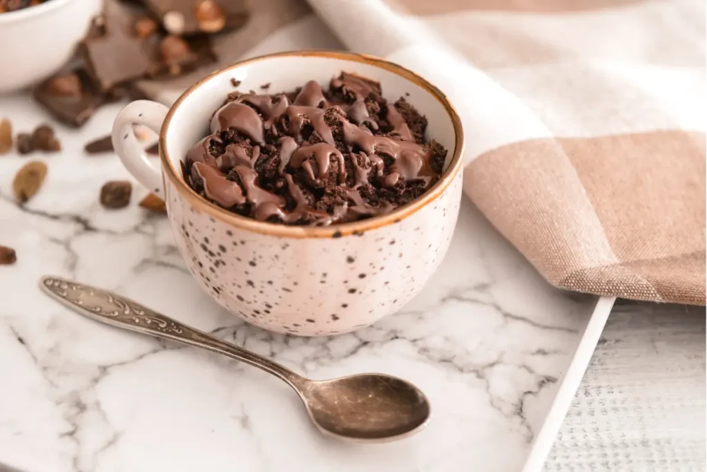 Chocolate Mug Cake ready in minutes