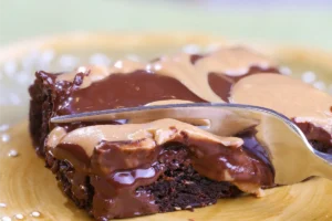 Serving a slice of traditional cake, emphasizing the difference in presentation from sheet cakes.