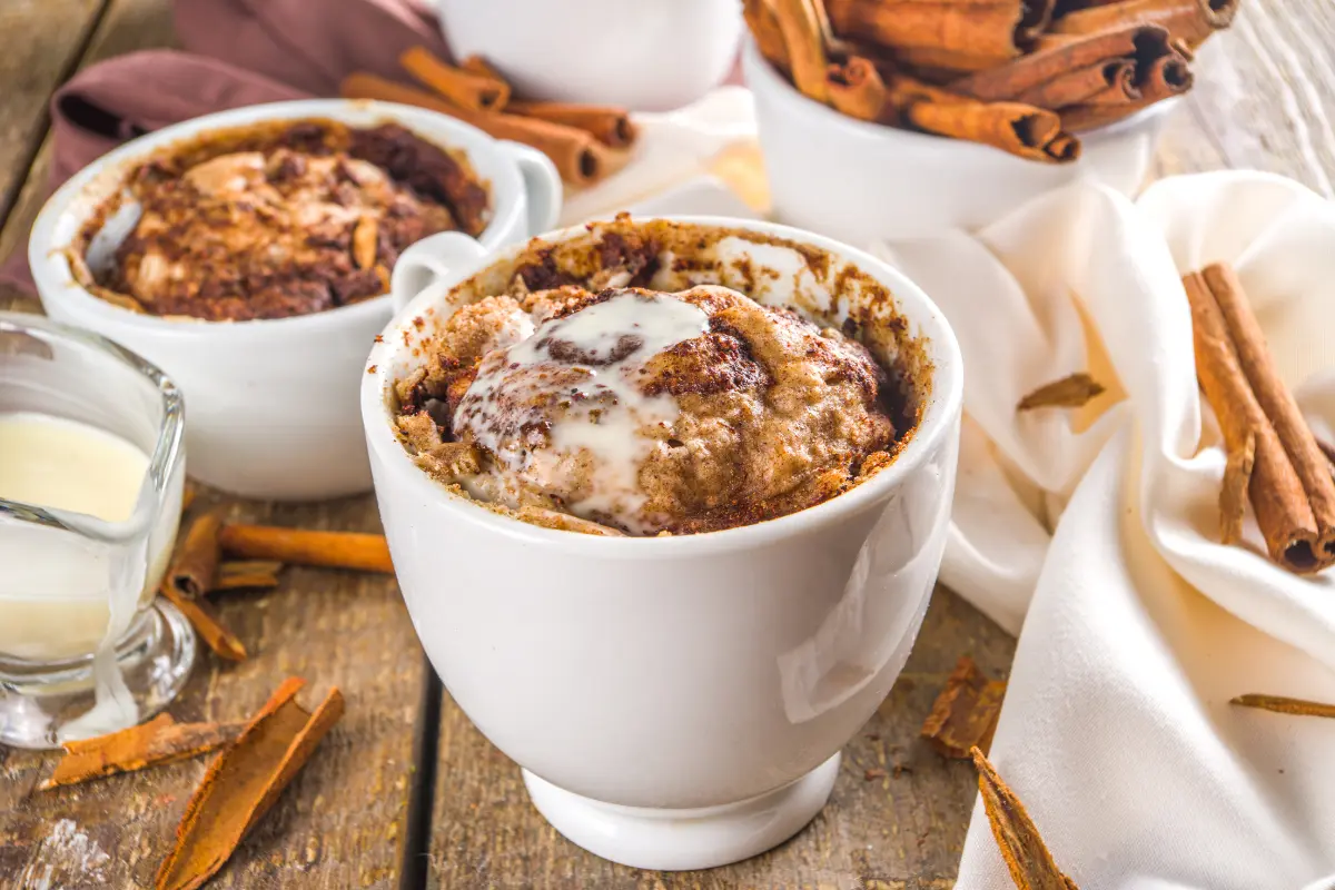 Steps for perfecting mug cakes