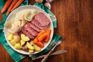 Delimondo Corned Beef and Cabbage Dish