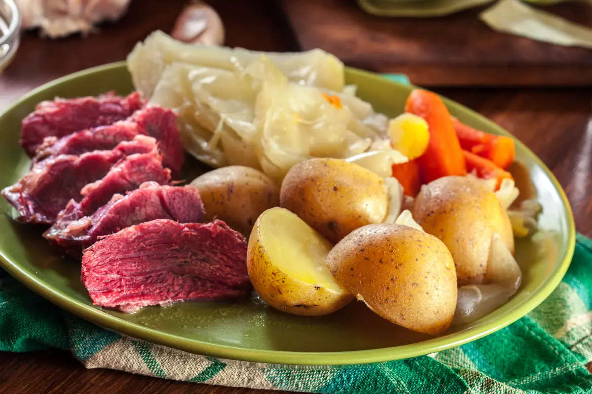 Delimondo Corned Beef and Cabbage Dish