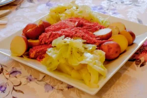 Delimondo Corned Beef and Cabbage Dish