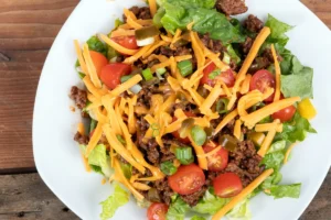 Keto Korean beef bowl, a flavorful ketogenic beef meal.